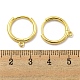 Латунная фурнитура для серег EJEW-L211-012D-G-3