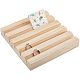 Подставки для деревянных сережек nbeads ODIS-WH0029-32-1