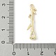 Латунные микро проложить кубического циркония подвески KK-M326-13B-G-3