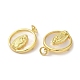 Кулоны из экологически чистой латуни KK-M246-08G-2