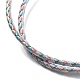 Изготовление плетеных ожерелий из полиэфирного шнура MAK-L043-03G-09-2