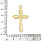 Латунные микро проложить кубического циркония подвески KK-D317-107G-3