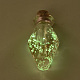 Светящиеся ручной работы Lampwork подвески золотой песок LAMP-S177-03G-4
