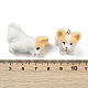 Кулоны из флокированной смолы FIND-A052-07K-3