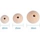 Pandahall elite 60 шт. в вакуумной упаковке круглые деревянные бусины WOOD-PH0004-02-NF-3