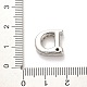 Стойки обшивки латунь кубического циркония бусы KK-L210-008P-D-3