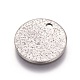 Подвески из текстурированной нержавеющей стали 304 STAS-I098-01-12mm-P-1