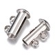 Застежки-слайдеры из нержавеющей стали 304 STAS-P100-24P-3