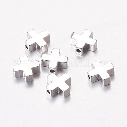 Латунные бусины KK-K182-01P-1