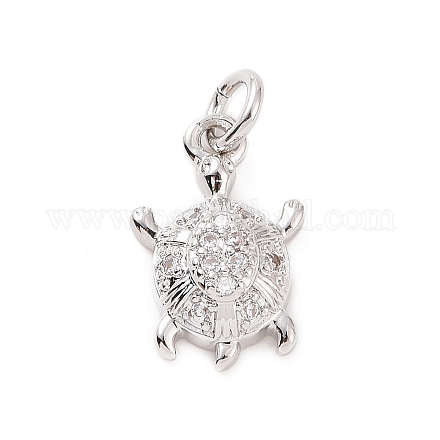 Латунные микро проложить кубического циркония подвески KK-C012-30P-1