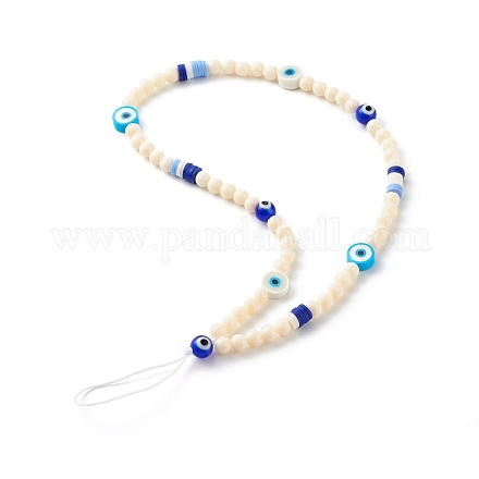 Пластиковые бусины мобильные ремни HJEW-JM00567-1