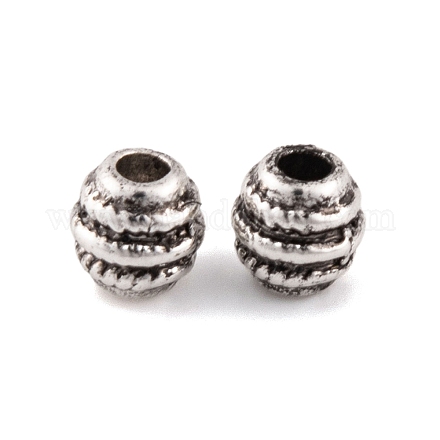 Старинные тибетские бусины из серебряного сплава FIND-S230-08AS-1