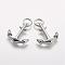Tarnish Resistant 304 Stainless Steel Pendants, Anchor, Stainless Steel Color, 29.5x20.5x4.5mm, Hole: 6mm