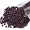 TOHO Round Seed Beads, Japanese Seed Beads, (703) Matte Color Mauve Mocha, 8/0, 3mm, Hole: 1mm, about 222pcs/bottle, 10g/bottle