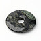 Natural Kambaba Jasper Pendants, Donut/Pi Disc, Donut Width: 16mm, 40x6mm, Hole: 8mm