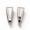 Non-Tarnish 304 Stainless Steel Snap on Bails, Stainless Steel Color, 11x4x4.5mm, Hole: 10.5x4mm