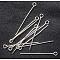 Silver Color Plated, Cadmium Free & Lead Free, 3.5x0.7mm, Hole: 2mm, about 350pcs/50g