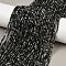 Natural Eagle Eye Stone Beads Strands, Faceted, Round, 2.5mm, Hole: 0.5mm, about 152pcs/strand, 14.96''(38cm)