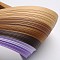 6 Colors Quilling Paper Strips, Gradual Purple, 530x10mm, about 120strips/bag, 20strips/color