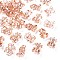 Transparent Acrylic Pendants, AB Color Plated, Bear, BurlyWood, 20x13.5x10.5mm, Hole: 1.4mm, about 400pcs/500g