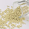 11/0 Grade A Round Glass Seed Beads, Baking Paint, Cornsilk, 2.3x1.5mm, Hole: 1mm, about 48500pcs/pound
