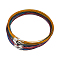 UNICRAFTALE about 60Pcs 6 Colors Stainless Steel Wire Necklace 17.51