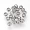 Tarnish Resistant 304 Stainless Steel Spacer Beads, Rondelle, Stainless Steel Color, 3x2mm, Hole: 1.8mm