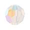 Preciosa® Crystal Beads, Czech Crystal, 451 19 602 Round, 01000 200 White Opal AB, 5mm, Hole: 1mm