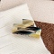 Cellulose Acetate(Resin) Claw Hair Clips for Women Girls, Rectangle, 74x42mm