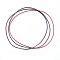Waxed Polyester Cord Necklace Making, with 304 Stainless Steel Clasps, Mixed Color, 22.04 inch(56cm), 2mm