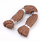 Waxed Cotton Cord, Sienna, 1.5mm, about 360yard/bundle(330m/bundle)