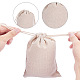 Drawstring мешки хлопка упаковка мешочки ABAG-PH0002-17-5