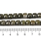 Натуральный эпидот с нитями пирита G-H078-C41-6mm-5