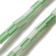 Непальские бусины лэмпворк ручной работы LAMP-B023-04B-03-2