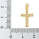 Латунные микро проложить кубического циркония подвески KK-U056-29G-3