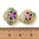 Стойки обшивки латунные бусины KK-P276-28G-01-3