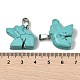 Синтетические бирюзовые подвески G-B127-02P-07-4
