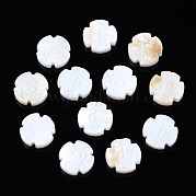 Бусины из натуральных пресноводных ракушек SHEL-T018-27