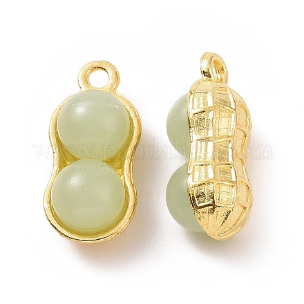 Подвески из сплава со стеклом FIND-G047-01G-02-1