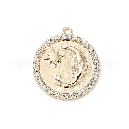 Латунные подвески из ракушки KK-L208-72G-1