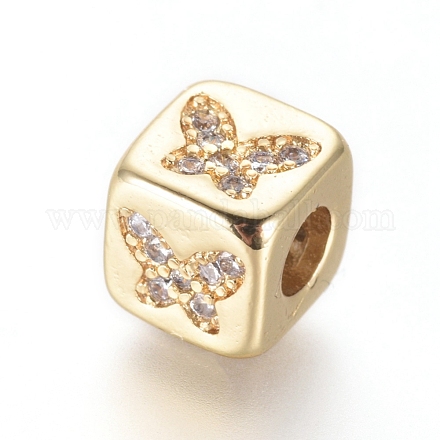 Латунные бусины KK-I657-02G-1