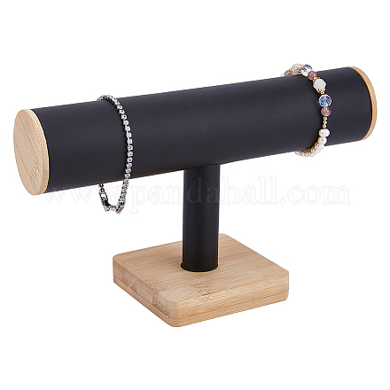 Стенды для браслетов из искусственной кожи t bar BDIS-WH0003-28-1