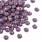 Preciosa® Crystal Hotfix Flatback Stones, Czech Crystal, Round(438 11 612 Chaton Rose VIVA 12 ®), 21110 Amethyst Opal, SS6(1.9~2.1mm)