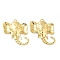 304 Stainless Steel Pendants, Real 18K Gold Plated, Elephant, 30.5x26x5mm, Hole: 2.5mm