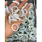 Opalite Finger Rings, Inner Diameter: 17~20mm