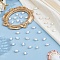 70Pcs 2 Colors Natural Cultured Freshwater Pearl Pendants, Rice Charms with Brass Loops, Mixed Color, 14~18mm, Hole: 2mm, 35pcs/color
