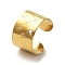 304 Stainless Steel Ear Cuff Findings, with Hole, Star, Golden, 11x7x10.5mm, Hole: 0.9mm