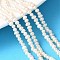 Natural Cultured Freshwater Pearl Beads Strands, Grade A++, Potato, PeachPuff, 3~4mm, Hole: 0.7mm, about 97~99pcs/strand, 13.31''~13.78''(33.8~35cm)