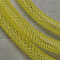 Plastic Net Thread Cord, Light Khaki, 10mm, 30Yards