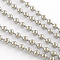 Tarnish Resistant 201 Stainless Steel Ball Chains, with Spool, Stainless Steel Color, 5.0mm, about 32.8 Feet(10m)/roll